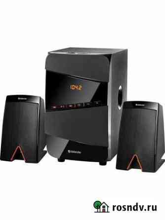 Колонки Bluetooth Defender X361, 2.1, черный Губаха