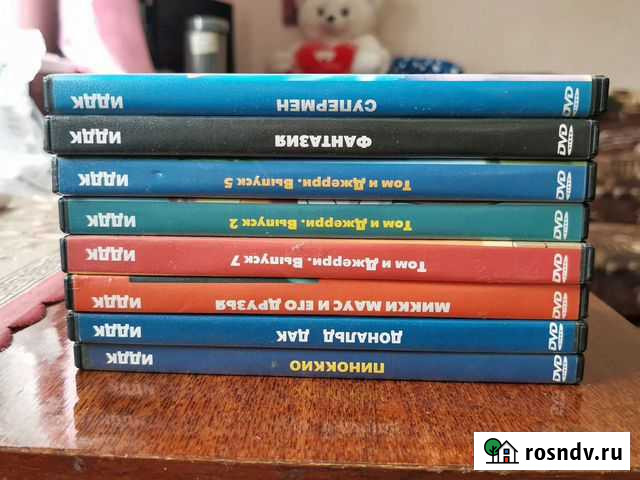 Dvd диски мультфильмы Чебоксары - изображение 1