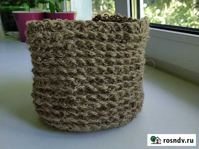 Корзинка из джута Пермь - изображение 1