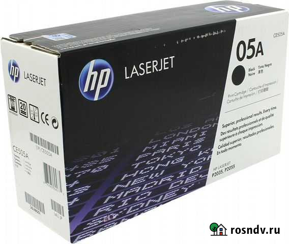 Картридж HP 05A (CE505A) -оригинал Одинцово - изображение 1