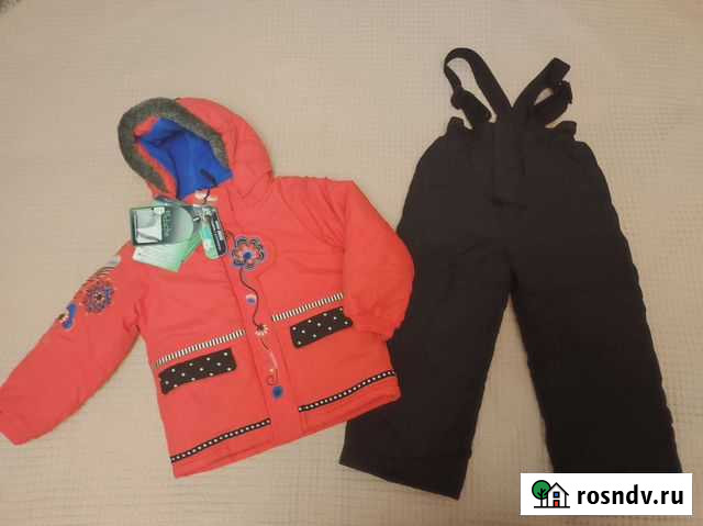 Peluche&Tartine зимний комплект верхней одежды 4г Подольск - изображение 1