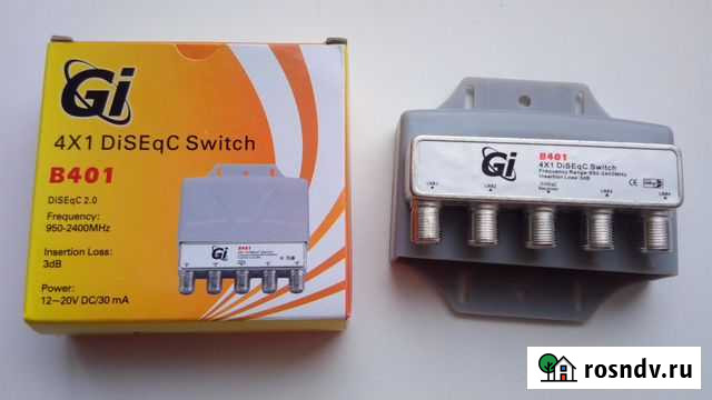 Diseqc переключатель на 4 тарелки Владимир - изображение 1