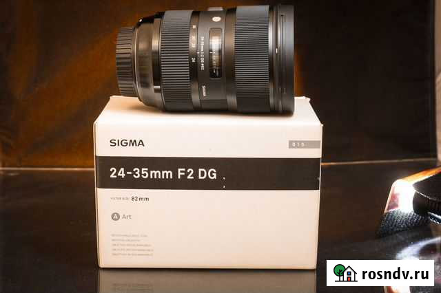 Sigma 24-35mm F2 ART новая. Доставка Авито(id1B2) Новозыбков - изображение 1