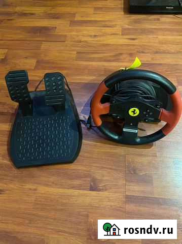 Игровой руль с педалями Томск - изображение 1