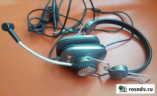Стереонаушники с микрофоном для компьютера Щёлково - изображение 1