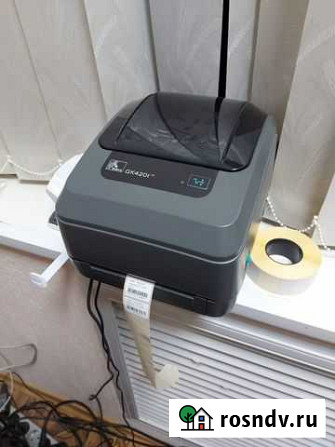 Принтер для этикеток Zebra GK 420t Ивангород - изображение 1