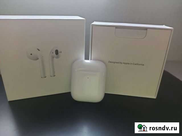 Airpods 2 оригинал Симферополь - изображение 1