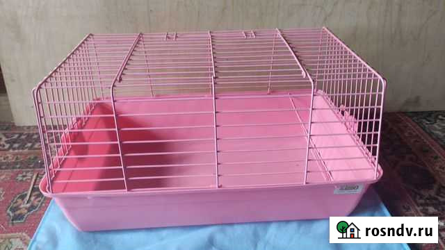 Клетка для грызунов, розовая. 69х40х35 см Мытищи - изображение 1