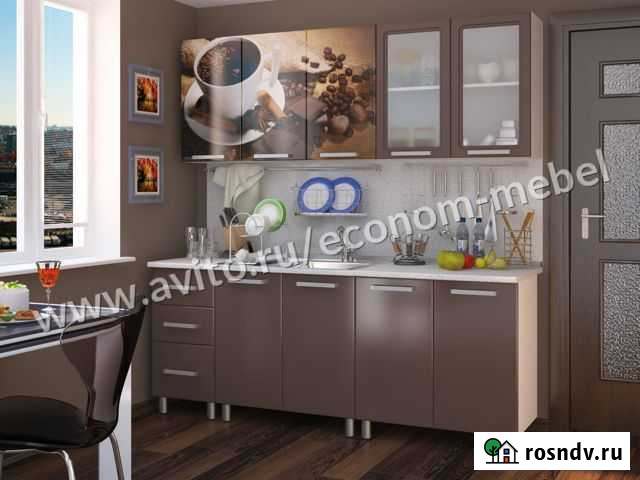 Кухня Шоколад 2м - в наличии Нижний Новгород - изображение 1