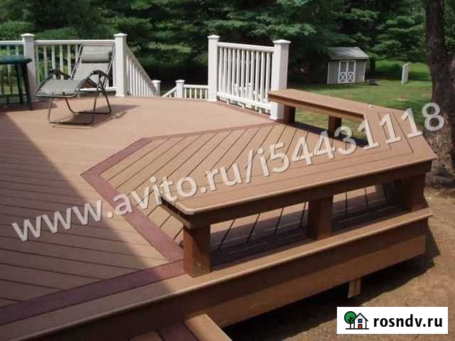Террасная доска дпк. Ограждения дпк Донецк - изображение 1
