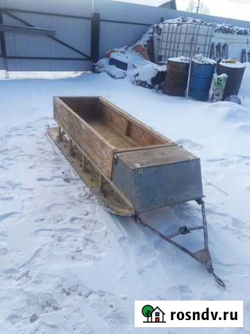 Сани волокуши для снегохода СССР Урай - изображение 1