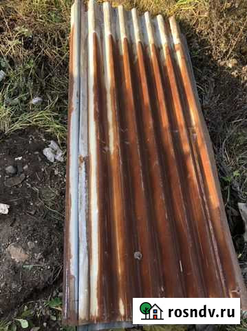 Шифер 8 волновой металлический Юго-Камский - изображение 1