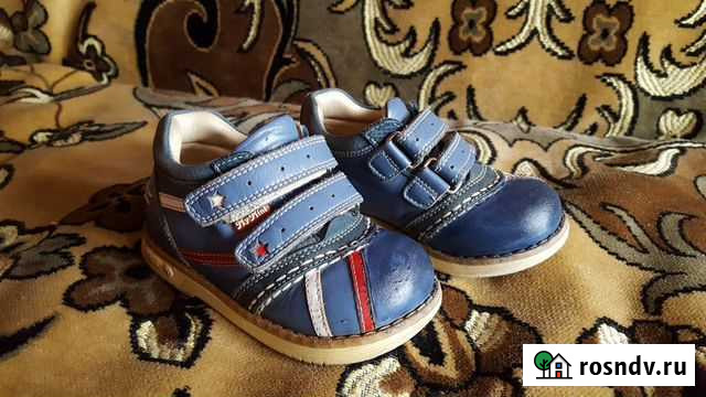 Продаю ортопедические ботинки на мальчика Астрахань - изображение 1