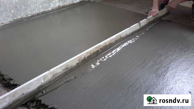 Стяжка пола. Бетонная стяжка Ставрополь - изображение 1