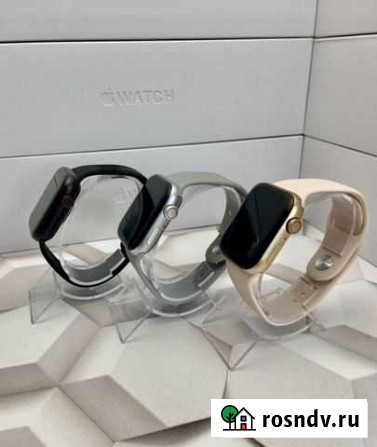 Смарт часы apple watch 7 “золотые» Нижний Тагил - изображение 1