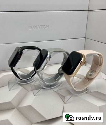 Смарт часы apple watch 7 “золотые» Нижний Тагил - изображение 1