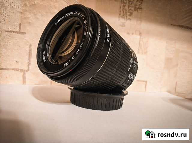 Canon EF-S 18-55 IS STM.Авито Доставка(А1id1B2) Новозыбков - изображение 1