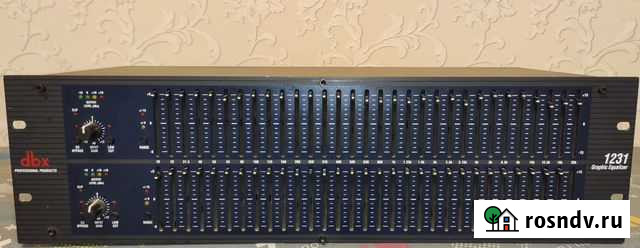 DBX 1231 графический эквалайзер Саратов - изображение 1