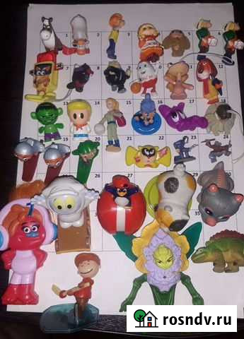Игрушки из киндера и др.на обмен Москва - изображение 1