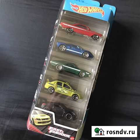 Набор Hot Wheels Fast & Furious 5-Pack (2021) Сочи - изображение 1