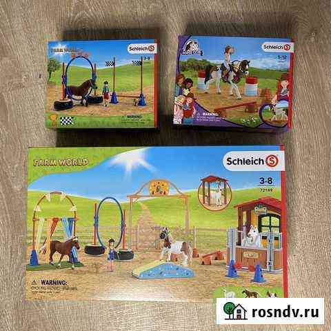 Schleich наборы лошади Москва