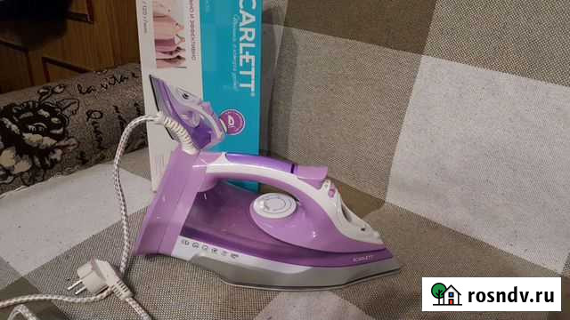 Утюг Scarlett б/у рабочий Аксай - изображение 1