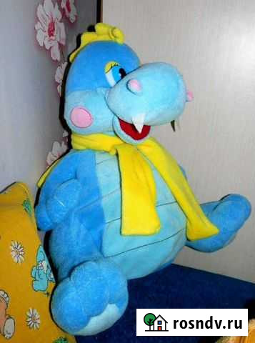 Рюкзак - мягкая игрушка Динозавр Пермь - изображение 1