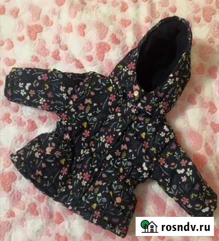 Курточка на девочку размер 74 Липецк - изображение 1