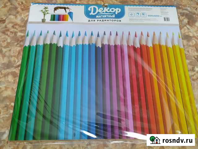 Декор магнитный для радиатора Карандаши 500x600 мм Барнаул - изображение 1
