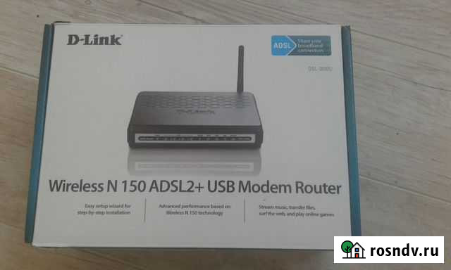 Роутер D-Link, новый Ханты-Мансийск - изображение 1