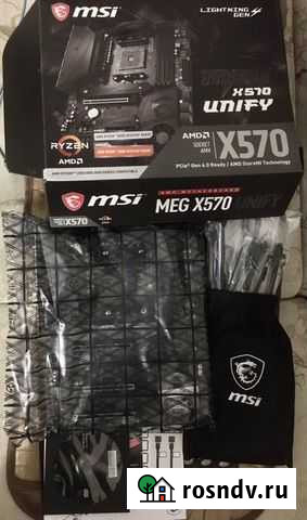 MSI X570 unify AM4 Челябинск - изображение 1