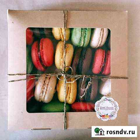 Пирожные макарони макаронс macarons Москва