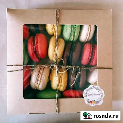 Пирожные макарони макаронс macarons Москва - изображение 1
