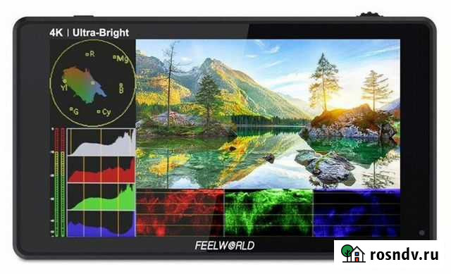Монитор 6 FeelWorld LUT6 hdmi 2600nits 3dlut 4K Вязники - изображение 1