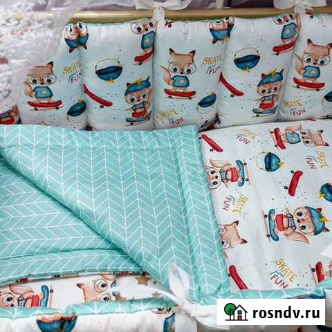 Бортики в кроватку новые Нижний Новгород - изображение 1