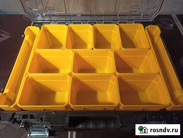 Кейс Dewalt Tstak Dwst82968-1, одинаковые стаканчи Мурино - изображение 1