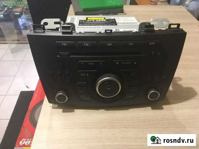 Штатная магнитола мазда 3. mazda 3. 2013г.в, новое Черкесск - изображение 1