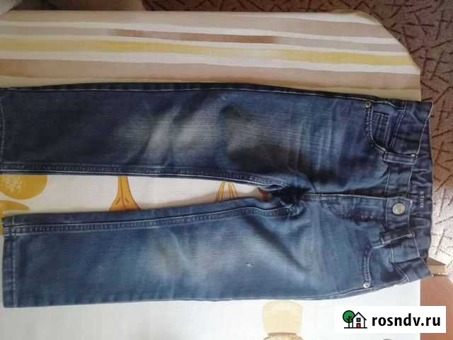 Джинсы для мальчика104-110 Курск - изображение 1