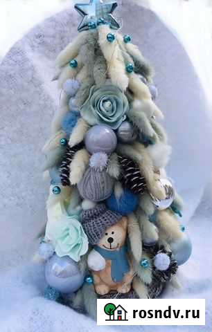 Декоративные елочки ручной работы Курск - изображение 1