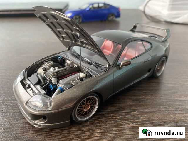 Продам масштабную модель Toyota Supra 1/24 Благовещенск - изображение 1