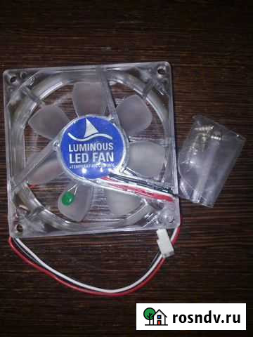 Вентилятор Luminous LED Fan+ temp control 12V Новы Красноярск - изображение 1