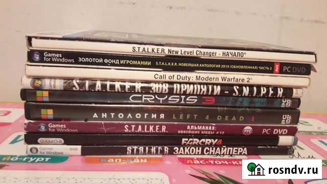 Компьютерные DVD диски с играми Тверь - изображение 1