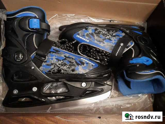 Коньки детские раздвижные Москва - изображение 1