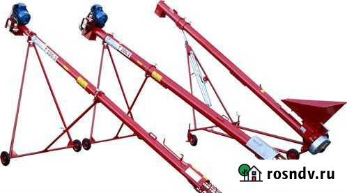 Зернотранспортёр шнековый 4м электропривод Тверь - изображение 1