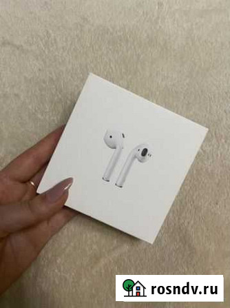Беспроводные наушники apple airpods 2 оригинал Петрозаводск - изображение 1
