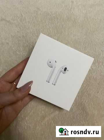 Беспроводные наушники apple airpods 2 оригинал Петрозаводск - изображение 1
