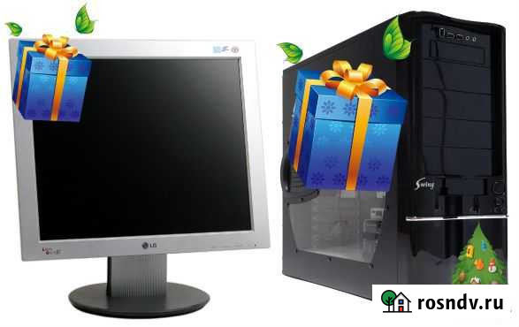 Компьютер с ЖК монитором Мурманск - изображение 1