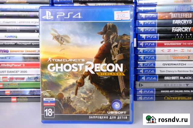 Ghost recon wildlands диск игра PS4 Электросталь - изображение 1