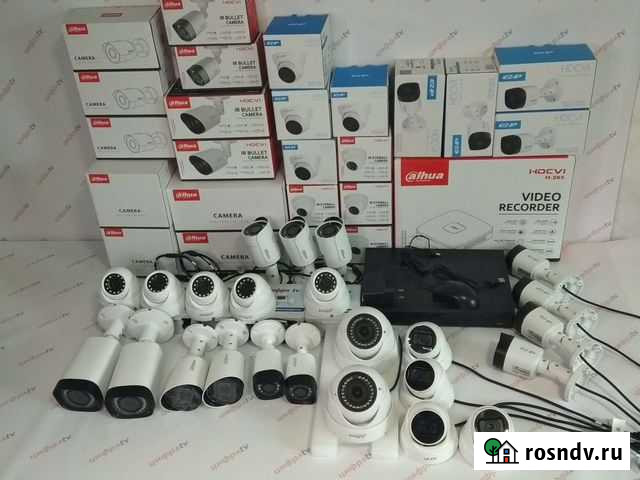 24 Камеры IP видеонаблюдения 4Мп регистратор Dahua Яблоновский - изображение 1