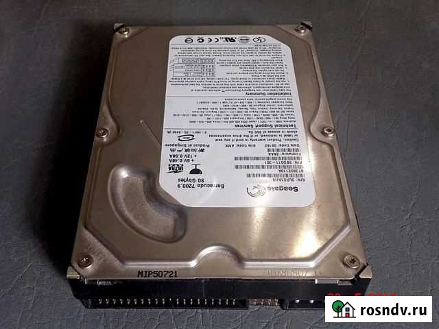 Seagate barracuda 7200.9 80 Gb ide Таганрог - изображение 1